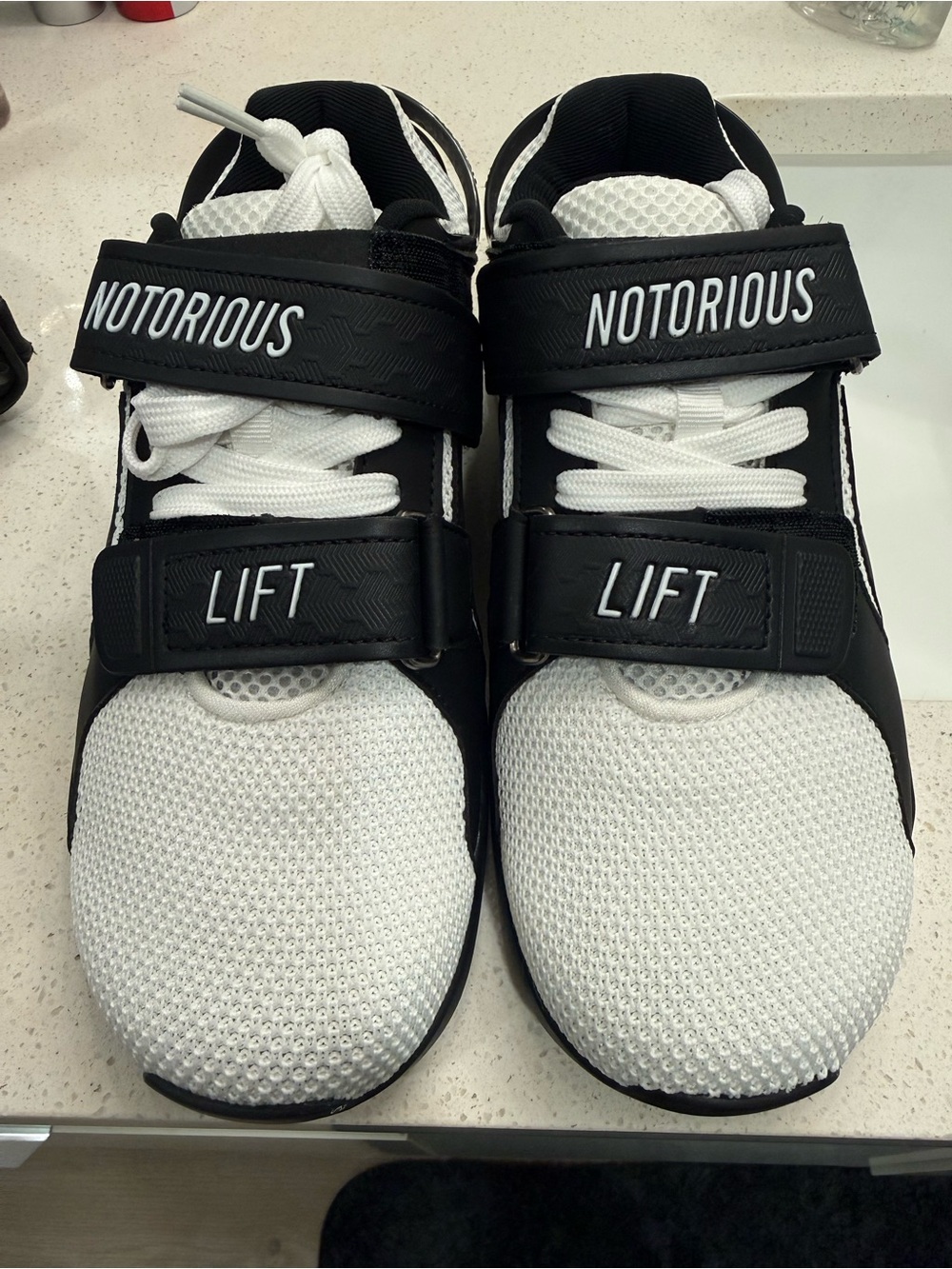 Lift Kids Weightlifting Shoes - Black & White